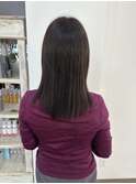 髪質改善カラー&髪質改善ストレート
