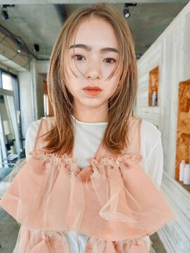 ノラ ウメダ(NORA UMEDA) 【阿形】ステップカットハッシュカットシャギーレイヤーカット