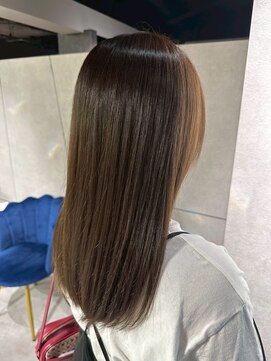 ハンナ 札幌(HANNAH) 髪質改善点ストレート　くびれヘア
