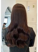 ゆるウェーブ×ショコラブラウン＿艶髪ロング__106