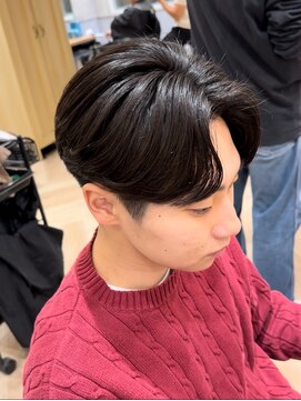 曲がる縮毛矯正専門店 バイ レイズ 名駅(曲がる縮毛矯正専門店 by RAYS) ニュアンスセンターパート