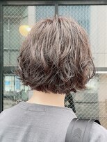オーガニック アトリエ 大宮(organic+atelier)&nbsp;30代40代大人可愛い小顔くせ毛風パーマミニボブパーマ