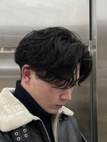 フィフスパーク(fifth PARK)&nbsp;渋谷シャドウパーマ波巻きスパイラル束感fifth色気メンズカット