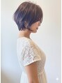 レッド サロン(RED SALON) まとまり感があるくびれショートボブもおすすめです。