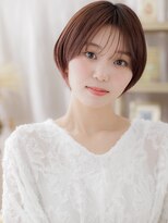 カバーヘア ブリス 北浦和(COVER HAIR bliss)&nbsp;ローズブラウン前下がりコンパクトショートh4北浦和20代30代40代