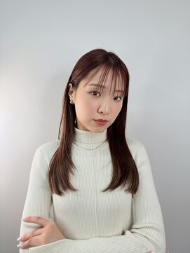 くらげ美容院 武蔵小杉 レイヤー×艶髪ロング