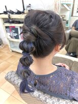 ヘアー デザイナーズ クルー ドルフィン(HAIR DESIGNERS CREW dolphin)&nbsp;編み下ろしヘア