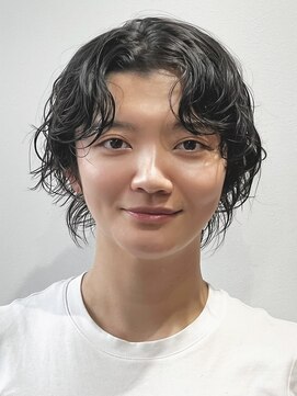テテ(.tete) お客様スタイル【くせ毛活かしウルフショート】