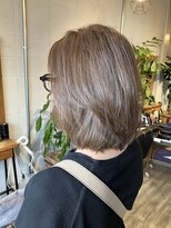 ヘアードレスビュー(hair dress V.I.E.W)&nbsp;肩上ロブ×グレージュ