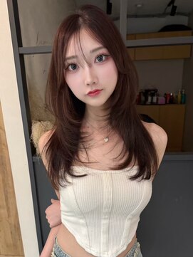 エトワ 中央店(etoi) 大分ミディアムボブレイヤー軽め韓国レイヤーくびれスタイル