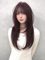 セブンルックス(7LOOKS) 【レイヤー】レッドブラウン×ロングヘア