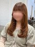 【Riko・kana限定】前髪(顔周り)似合わせカット＋透明感カラー