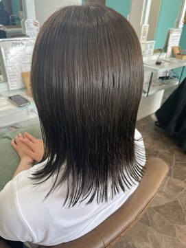 ヘアーディア みどり店(Hair...DiA) ぷつっとミディ×ツヤカラー