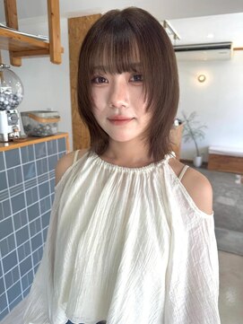 ジェニック 清水(-GENIC) 【-GENIC】清水髪質改善くびれレイヤーボブ