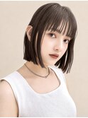 ナチュラルショート/ボブ//ココアブラウン/似合わせカット