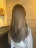 【透明感たっぷり推しカラー】ブリーチなしで高彩度・透明感オリーブベージュ