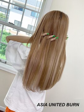 エイジア ユナイテッド バーン(ASIA UNITED BURN) ◆ASIA◆ milk tea color