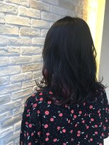 アンプヘアー 二条店(unpeu hair) 【インナーカラー】ピンクカラー/超音波トリートメント