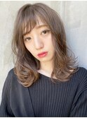 ＊ 鎖骨レングス ミディアムレイヤースタイル ＊