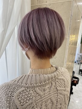 リアン 上尾店(Rien) ボブ/カーキグレージュ/マッシュショート/フェザーバンク[上尾]