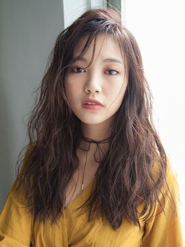 シルクレイ 新宿店(Silk-lei) 【Silk-lei】クリアパープル_フリンジロング