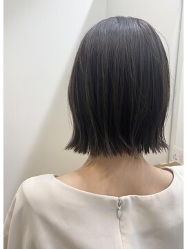 キートス ヘアーデザインプラス(kiitos hair design +) 切りっぱなしボブ