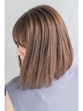 ロイジー(roijir) roijir表参道　大人ボブ×ピンクグレージュ