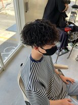 ミオ(Mio)&nbsp;滋賀、南草津、メンズ美容室、波巻きツイストスパイラルパーマ
