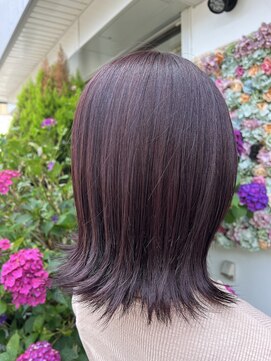 ブリング バイ スノードロップ 吉祥寺(BRING by Snowdrop) ウルフ/マチルダボブ/ピンクベージュ/インナーグレージュ/吉祥寺