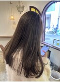 【ayari】ブリーチありのミルクティーグレージュカラー
