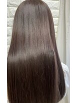 ルノン(LUNON)&nbsp;髪質改善ストレート/ブラウンカラー/ツヤ/まとまり