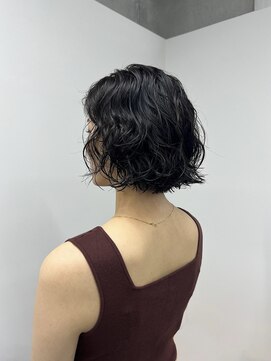 シュク 高円寺(SYUK) kanna【 高円寺 中野 】ボブパーマ/簡単スタイリング/暗髪