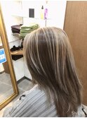 白髪ぼかし