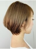 大人可愛い20代30代40代 ショートグラデーションスタイル