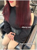 【Jingu yui】cherry red #w86