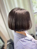 ツムグ 代官山店(TUMUGU) ヘルシースタイルワンレンボブ30代40代50代ブルーグレージュ#147