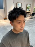 スパイキーショート/ビジネスヘア/ツーブロック/千葉駅/保立大翔
