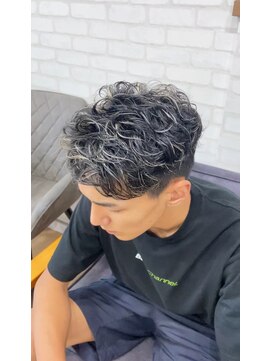 極道パーマ/メンズパーマ/メンズカット/メッシュ