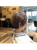 大人ショートボブ