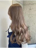 ロング ミルクティーベージュ/川崎