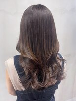 アイティーバイアルバム 松戸店(IT by ALBUM)&nbsp;似合わせカットメルティカラーマロンベージュ_ba482401