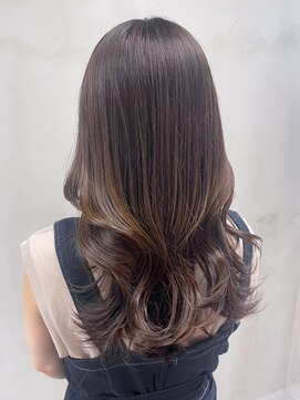 アイティーバイアルバム 松戸店(IT by ALBUM) 似合わせカットメルティカラーマロンベージュ_ba482401