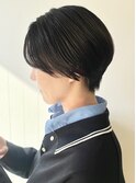 【morio松戸 アイダ】黒髪ハンサムショート大人ショート