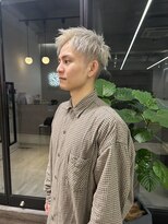 【 men's 】メンズショート×ハイトーンカラー