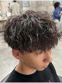 縦落ちパーマ/ツイストスパイラル/名古屋/栄/メンズカット美容室