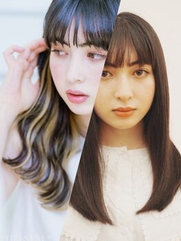 スリー(THREE)の写真/名古屋で有名なhannaのエクステが一宮で◎期間限定のイメチェンや、髪を傷ませずインナーカラーも◎