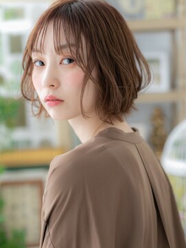 カバーヘアアンドスパ ブリス 浦和(COVER HAIR&SPA bliss) ■シースルーバング抜け感ショートボブウルフ401浦和20代30代