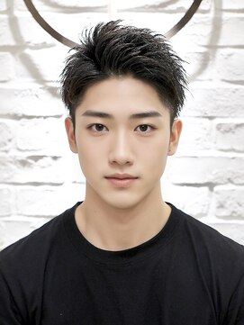 ヘアーアンドグルーミング ヨシザワインク(HAIR&GROOMING YOSHIZAWA Inc.) メンズバーバーツーブロック刈り上げアップバングマッシュ理容室