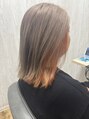 テーラヘアー 古淵店(TELA HAIR)&nbsp;全頭ブリーチのインナーカラーです色々なデザインご相談下さい！