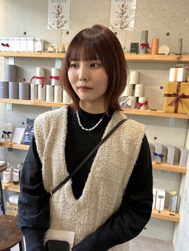 ウーフ(U-fu) ボブレイヤー/レイヤーショート/レイヤーウルフ/ボブウルフ